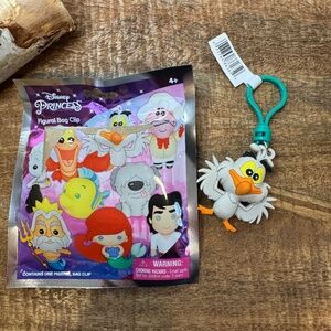 Disney Little Mermaid bag clip “Scuttles” brand new